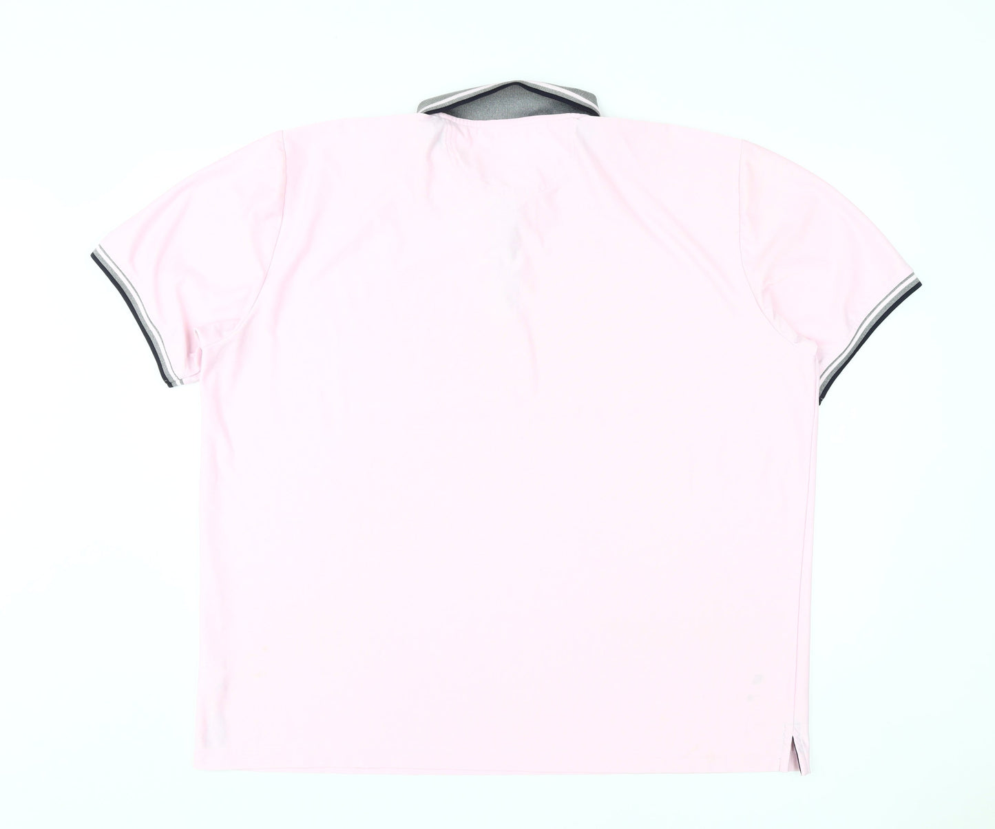 Cutter & Buck Men's Pink Polo Shirt 2XL, Moisture Wicking