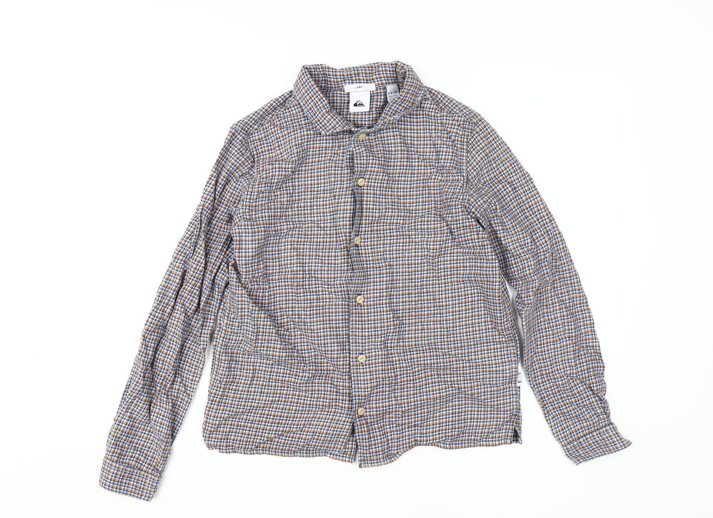 Unisex Adults UK Size S Quiksilver Multicoloured  Button-Up