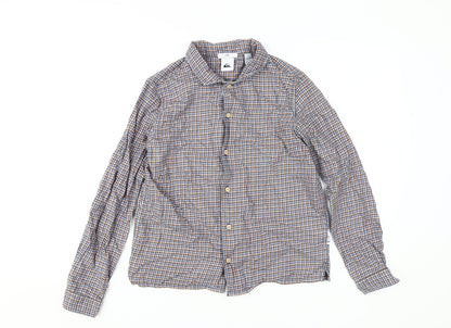 Unisex Adults UK Size S Quiksilver Multicoloured  Button-Up
