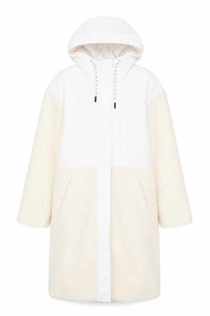Womens UK Size XS H&M White Puffer Jacket
