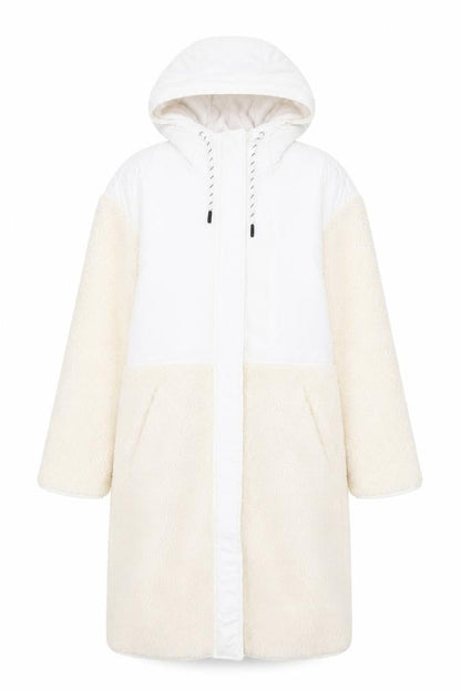 Womens UK Size XS H&M White Puffer Jacket