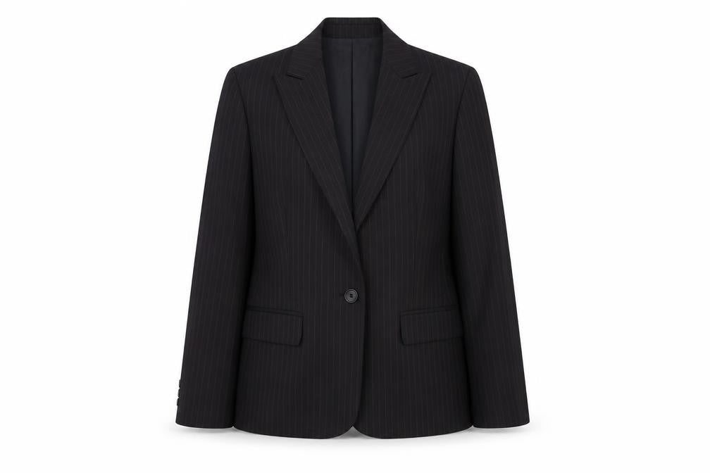 Womens UK Size 14 Marks and Spencer Petites Black Blazer