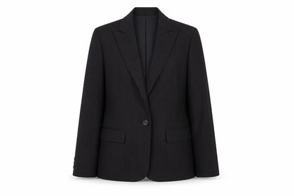 Womens UK Size 14 Marks and Spencer Petites Black Blazer