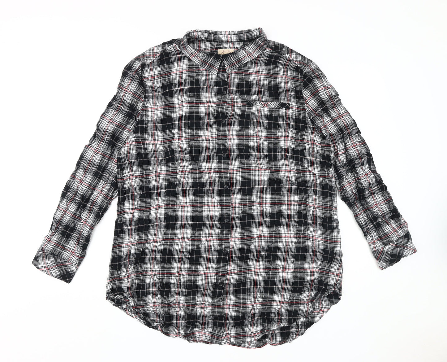 Boston Traders Men's Multicoloured Plaid Shirt 2XL