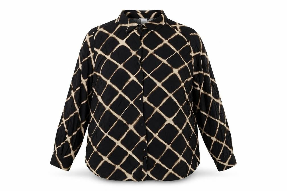 Womens UK Size 20 Anko Black  Button-Up