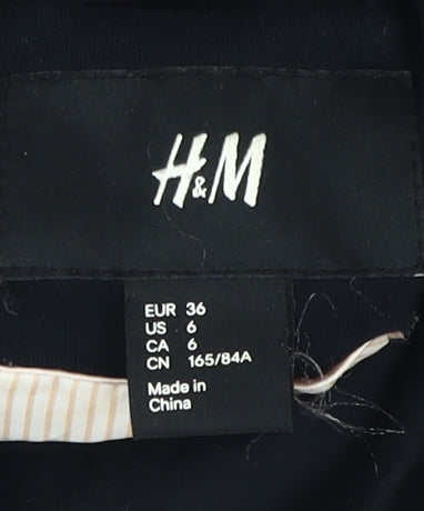 H&M Women's Black Suit Jacket, Size 8, Business Wear