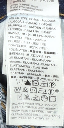 Levi's Women's Blue Straight Jeans Size 10