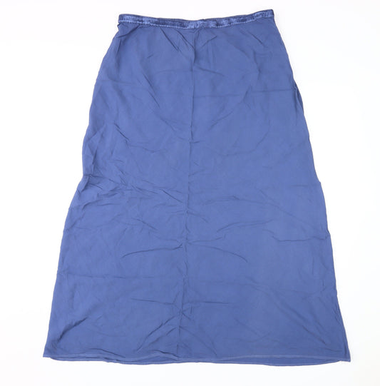 Ann Harvey Women's Blue Long Skirt Size 16