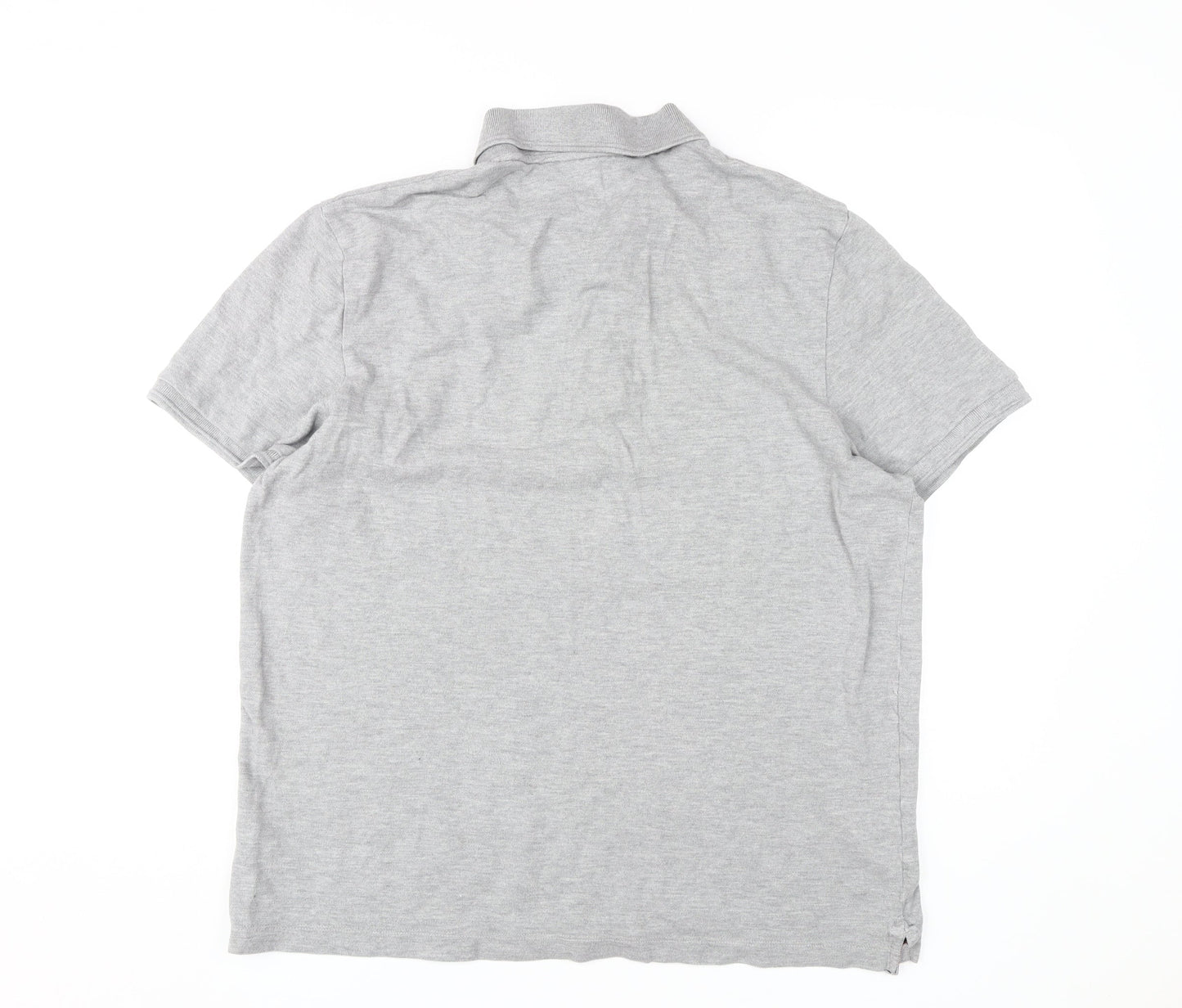 John Lewis Men's Grey Polo Shirt Size L