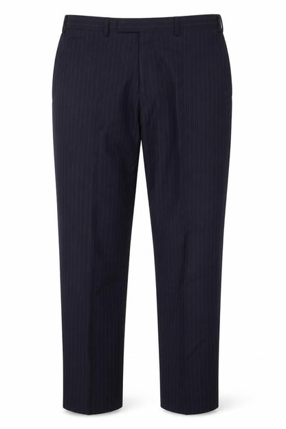 Mens UK Size 36 Marks and Spencer Regular Fit Business Formal Blue Trousers