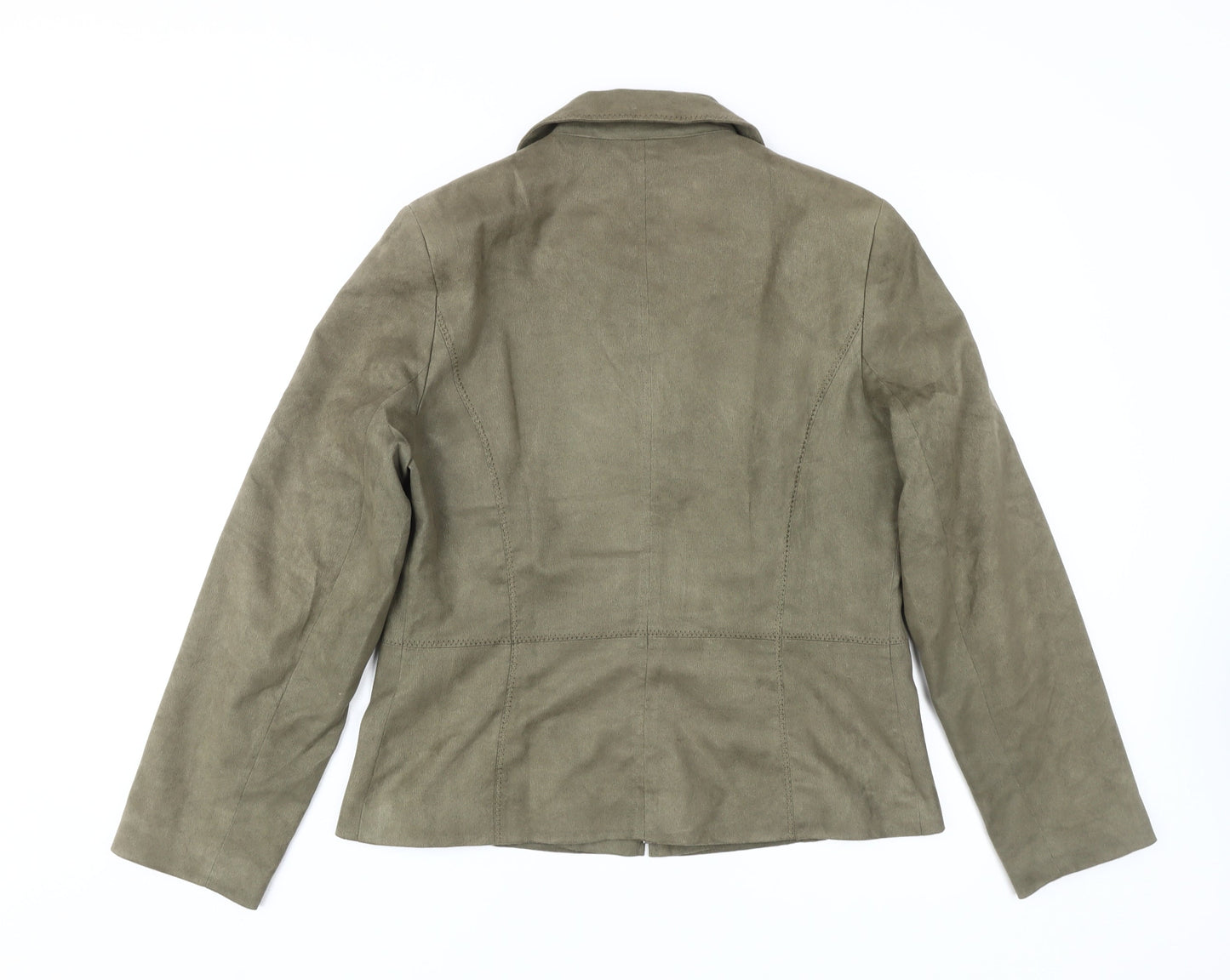 Womens UK Size 14 BHS Green Basic Jacket