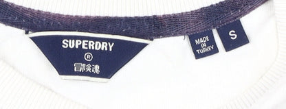 Superdry Men's White Vintage Logo T-Shirt, Size S