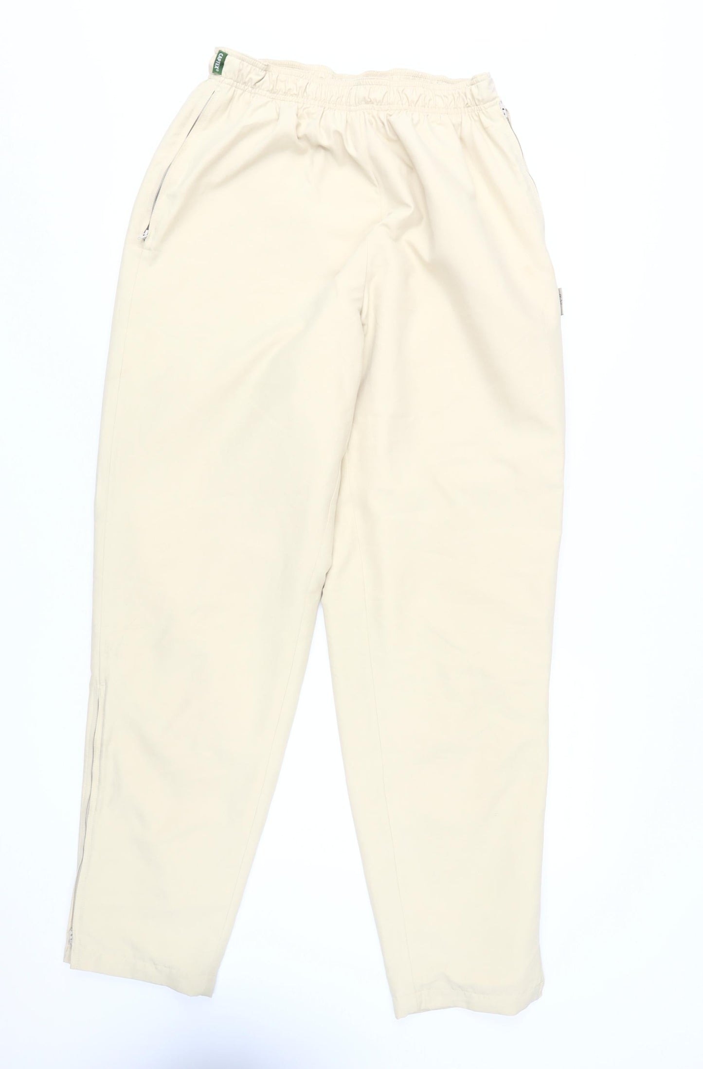 Marie Valois Women's Beige Jogger Trousers L