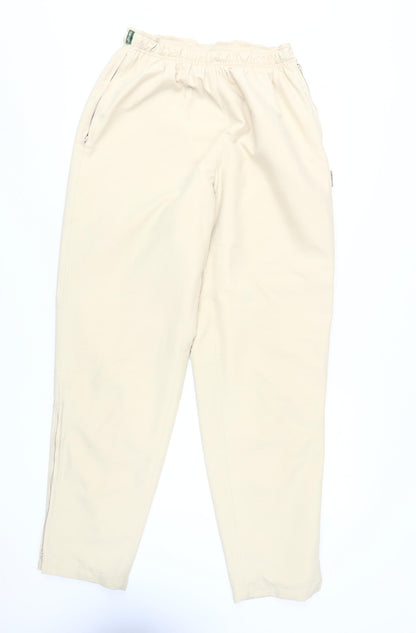 Marie Valois Women's Beige Jogger Trousers L