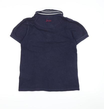 Joules Boys' Blue Polo Shirt, 9-10 Years, Casual Style