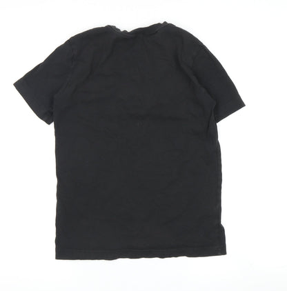 Adidas Boys Black Camouflage Graphic T-Shirt 9-10 Years