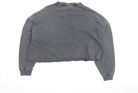 Womens UK Size 10 ASOS Grey Pullover Sweatshirt
