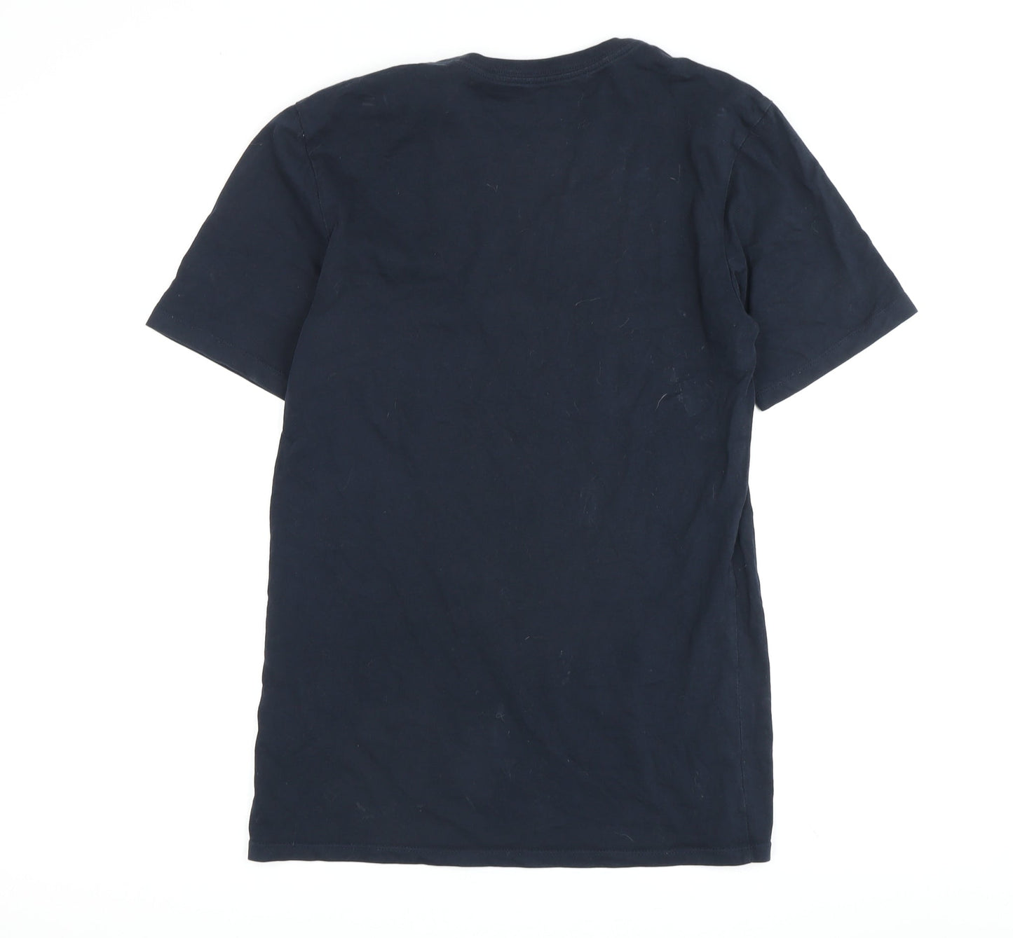 Nike Men's Black Athletic Fit Crew T-Shirt, Size S