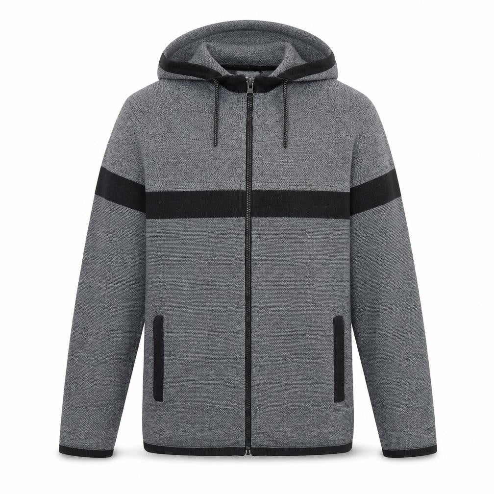 Mens UK Size S NEXT Grey Full Zip Hoodie