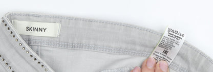 Womens UK Size 12 Marks and Spencer  Skinny Grey Jeans