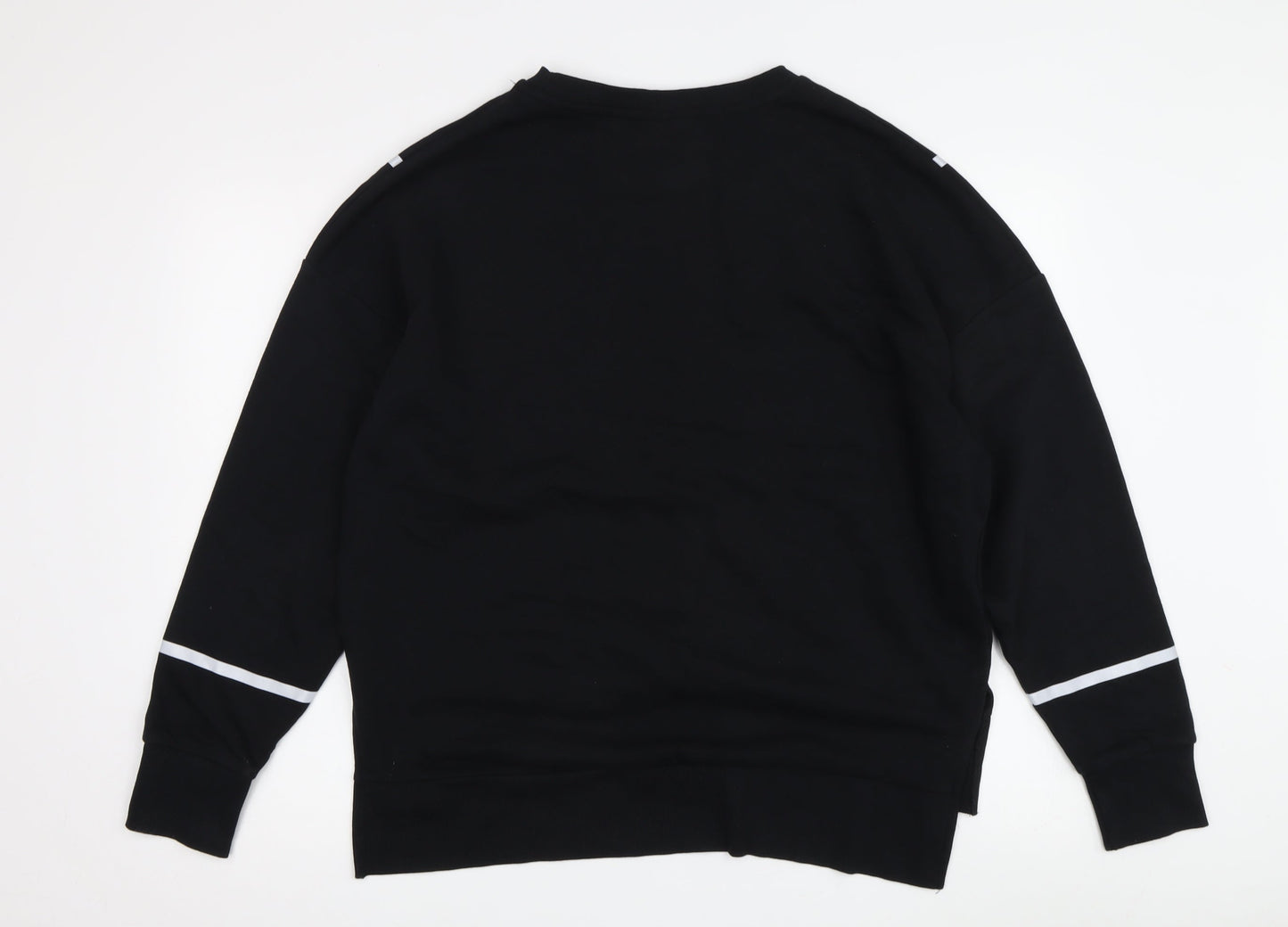 Unisex Adults UK Size S NASA Black Pullover Sweatshirt