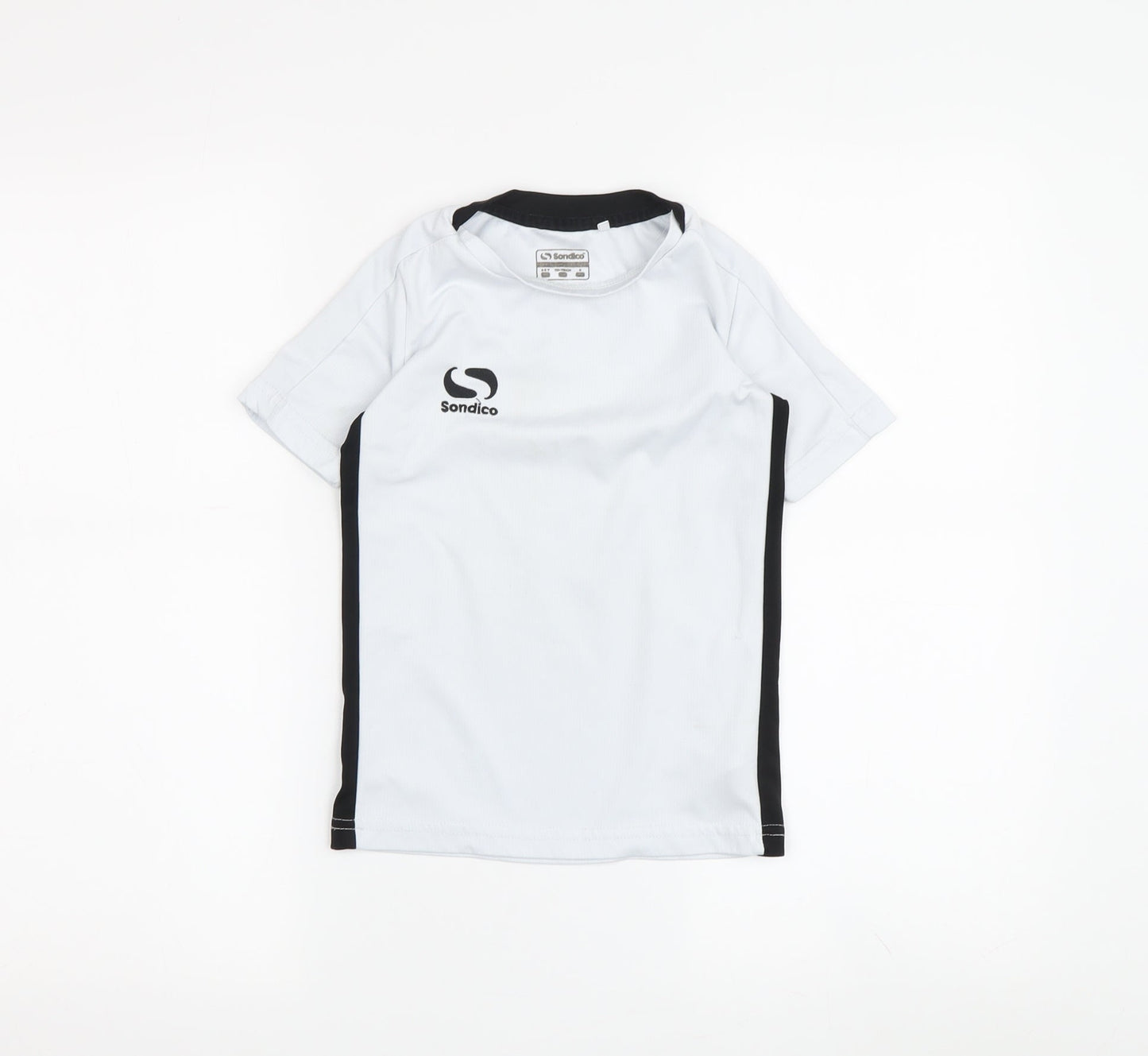 Sondico Boys White T-Shirt 5-6 Years Sports Activewear