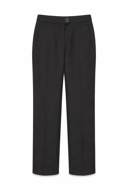 Womens UK Size 10 Marks and Spencer Regular Fit Dress Pants Black Trousers