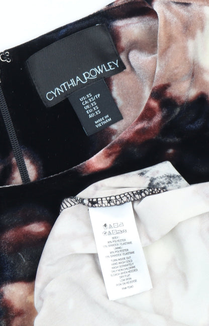 Cynthia Rowley Women's Multicoloured XS Sheath Dress