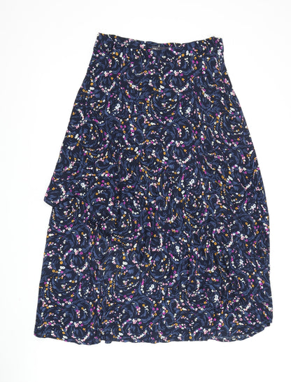 Marks and Spencer Women's Floral A-Line Long Skirt, Size 12