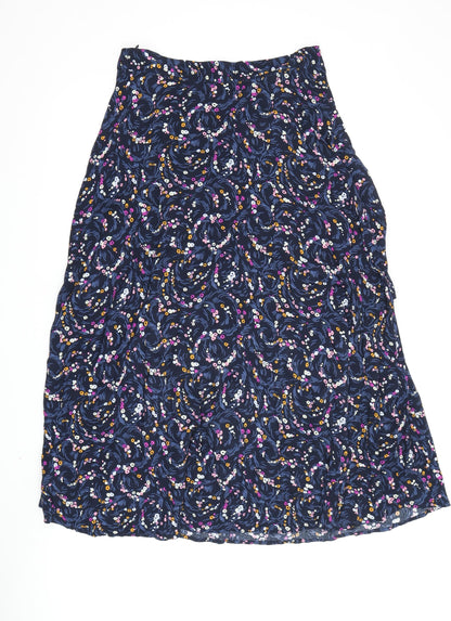 Marks and Spencer Women's Floral A-Line Long Skirt, Size 12