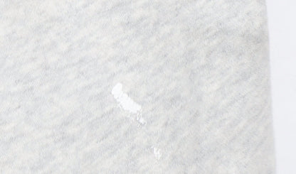 Adidas Grey Unisex Hoodie, Size 12, Full Zip, Casual