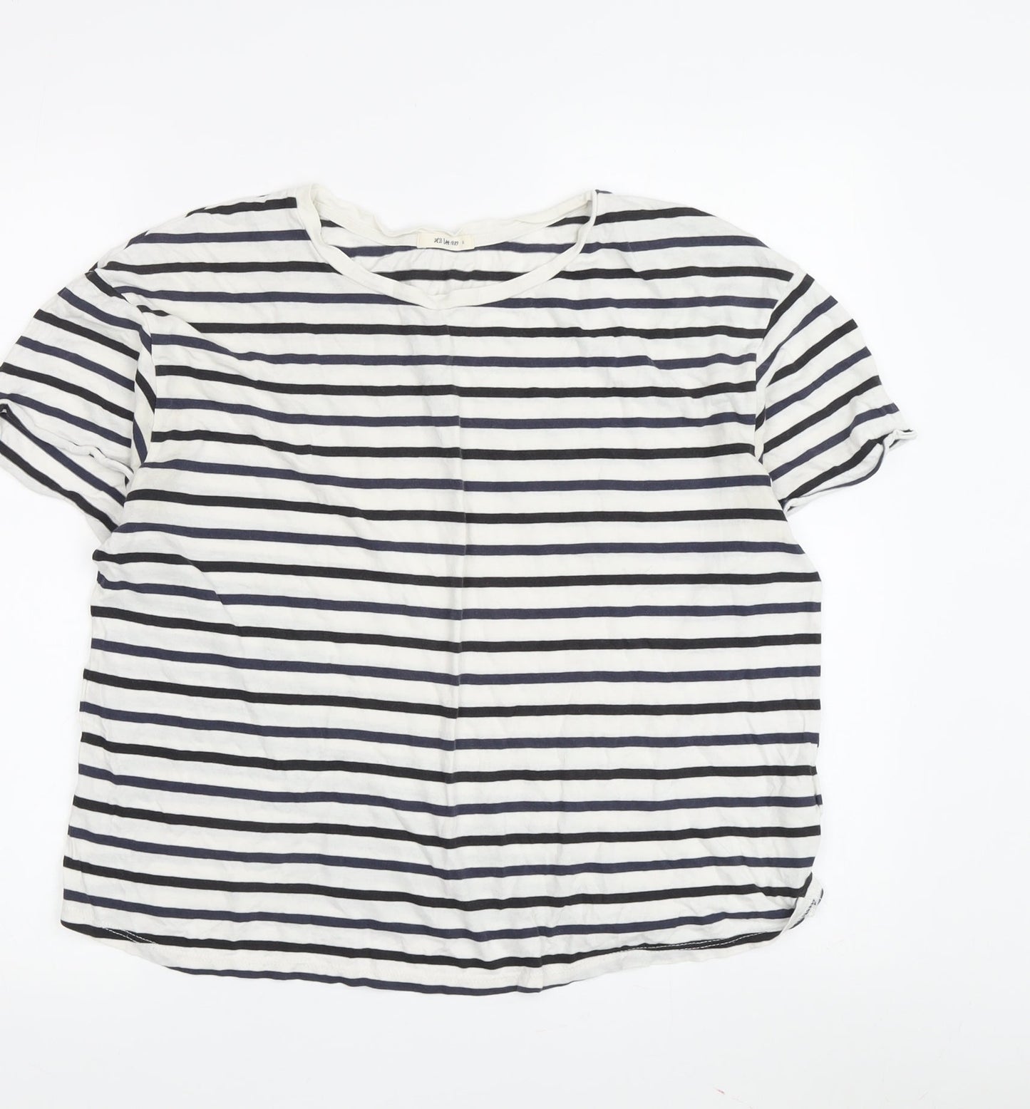 X21 Lee Women's Striped T-Shirt S Cotton Multicoloured