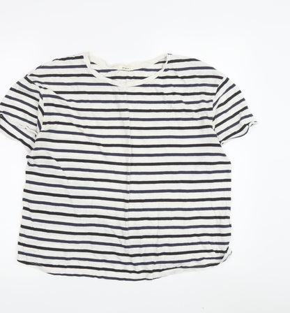 X21 Lee Women's Striped T-Shirt S Cotton Multicoloured