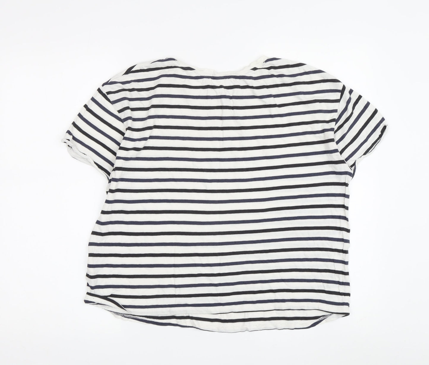 X21 Lee Women's Striped T-Shirt S Cotton Multicoloured