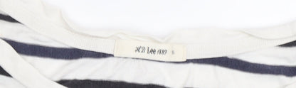 X21 Lee Women's Striped T-Shirt S Cotton Multicoloured