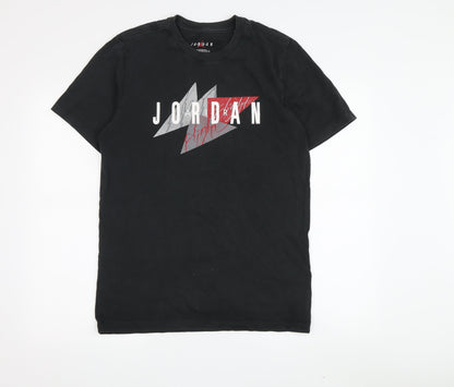 Jordan Men's Black Graphic T-Shirt S