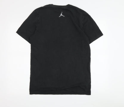 Jordan Men's Black Graphic T-Shirt S