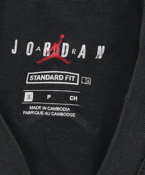 Jordan Men's Black Graphic T-Shirt S