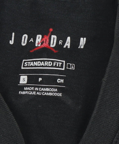 Jordan Men's Black Graphic T-Shirt S