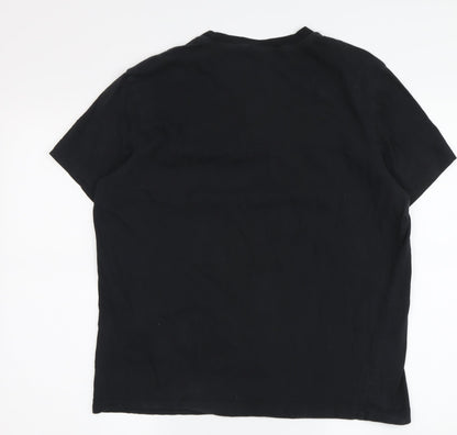 Mens UK Size M Champion Black  T-Shirt