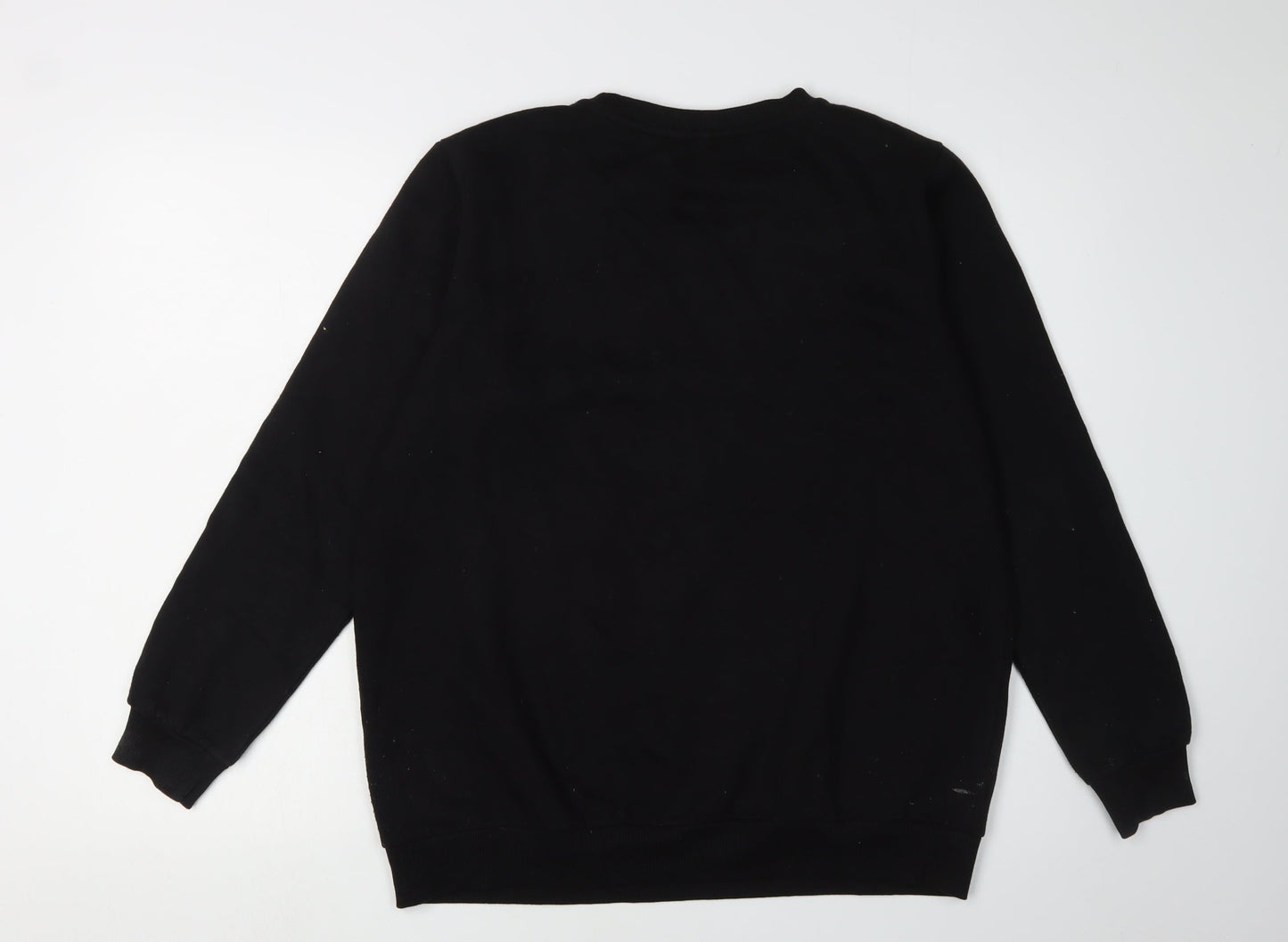 Allen Solly Black Unisex Sweatshirt XL Casual Pullover