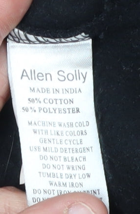 Allen Solly Black Unisex Sweatshirt XL Casual Pullover