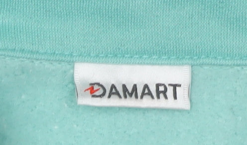 Damart Women's Green Shawl Blazer Size 14/16 Lined