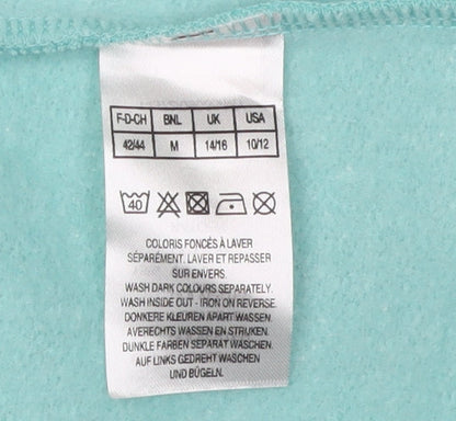 Damart Women's Green Shawl Blazer Size 14/16 Lined