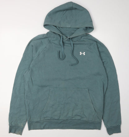 Under Armour Men's Green Pullover Hoodie L