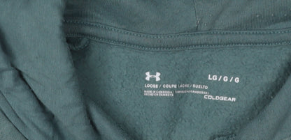 Under Armour Men's Green Pullover Hoodie L