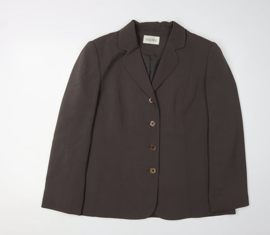 Eastex Women's Brown Blazer, Size 16, Business Workwear