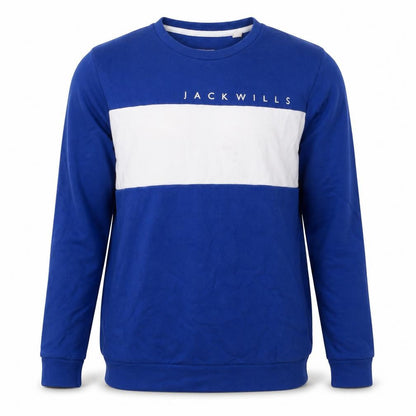 Mens UK Size M Jack Wills Blue Pullover Sweatshirt