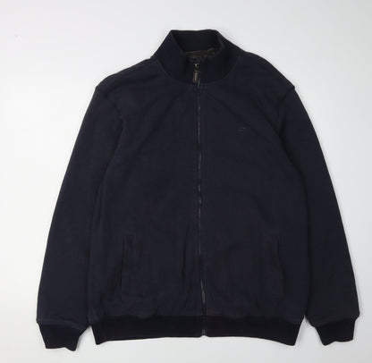Mens UK Size XL Stone Bay Blue Full Zip Sweatshirt