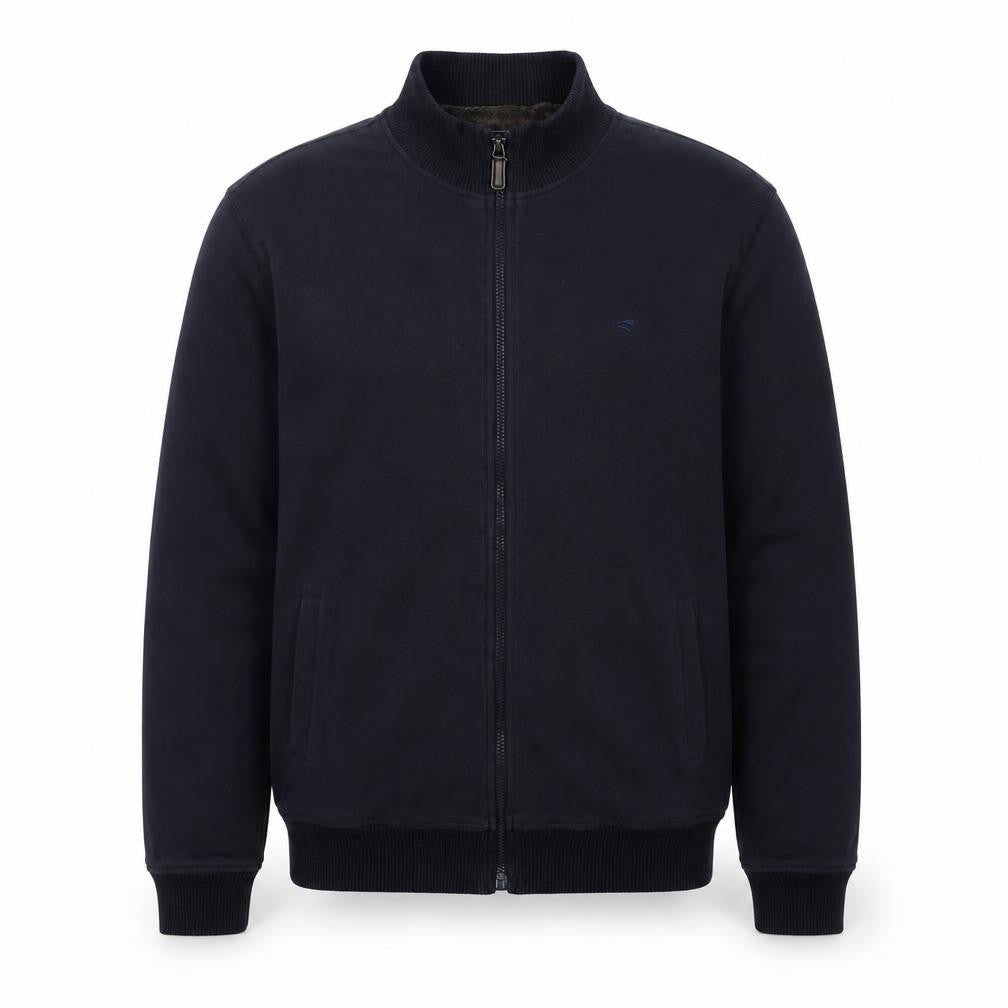 Mens UK Size XL Stone Bay Blue Full Zip Sweatshirt